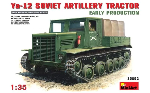 Miniart 1:35 - Soviet Ya-12 Artillery Tractor (Early)