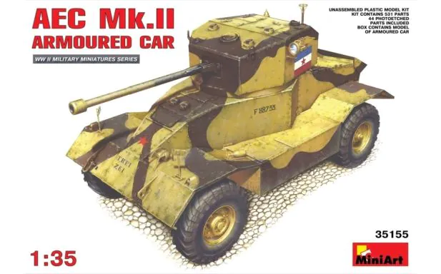 Miniart 1:35 - AEC Mk.II Armoured Car