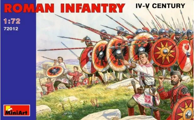 Miniart 1:72 - Roman Infantry IV-V Century