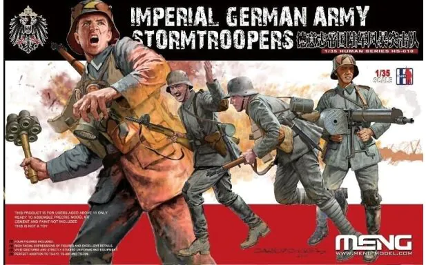Meng Model 1:35 - Imperial German Army Stormtroopers