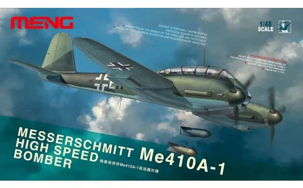Meng Model 1:48 - Me-410A-1 High Speed Bomber