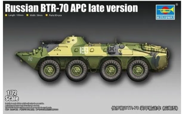 Trumpeter 1:72 - BTR-71 Russian APC (Late)