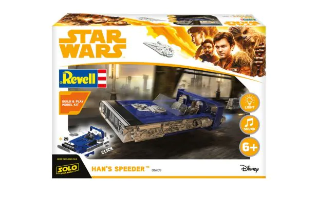 Revell Star Wars Build & Play Han Solo Han's Speeder