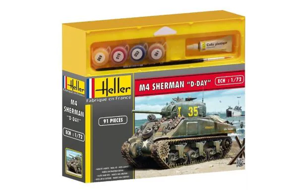 Heller 1:72 Gift Set - M4 Sherman 