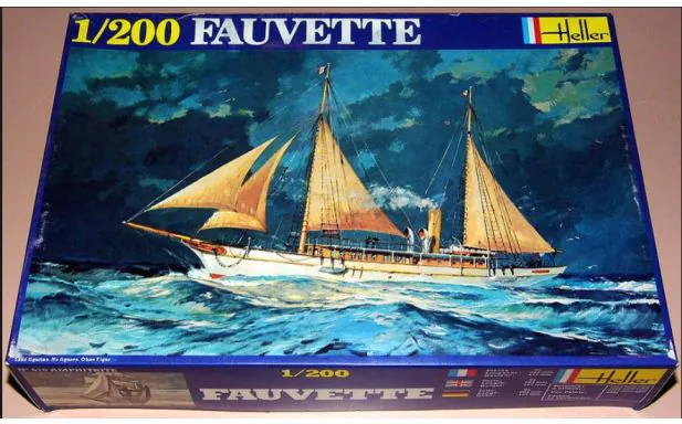 Heller 1:200 - Fauvette Sailing Ship