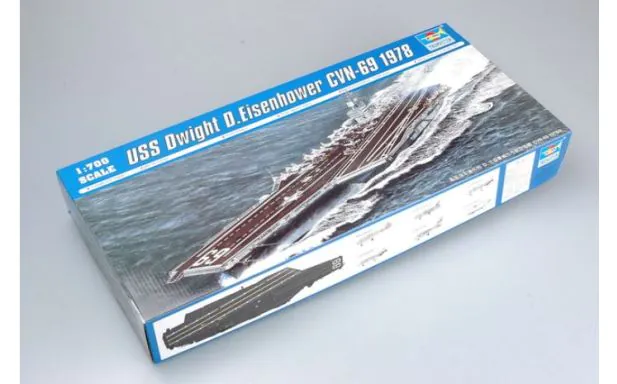 Trumpeter 1:700 - USS Dwight D. Eisenhower CVN-69 (1978)