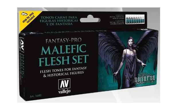 AV Vallejo Fantasy Set - Malefic Flesh