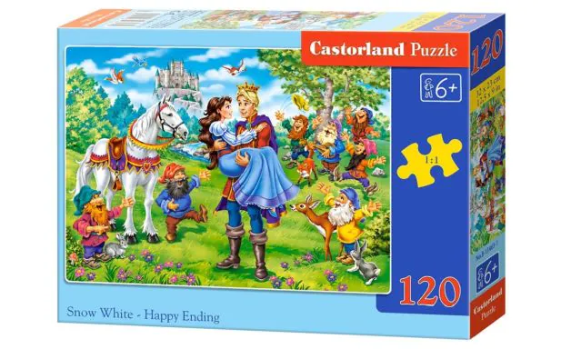 Castorland Jigsaw Classic 120 pc - Snow White, Happy Ending
