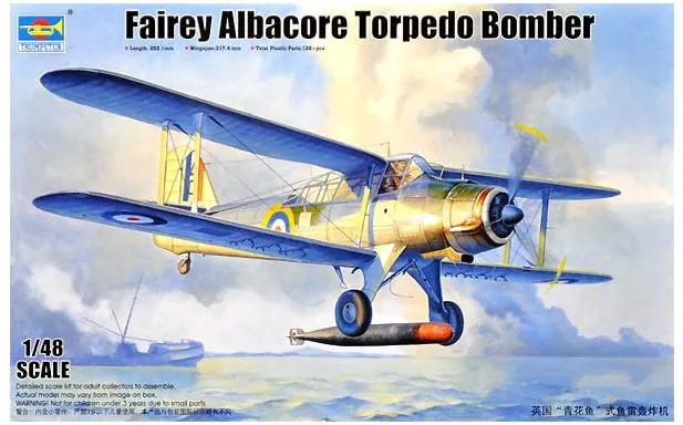 Trumpeter 1:48 - Fairey Albacore Torpedo Bomber
