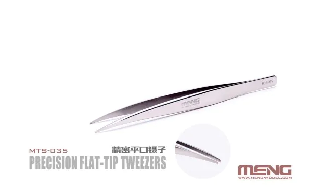 Meng Model - Tweezers Precision Flat-Tip
