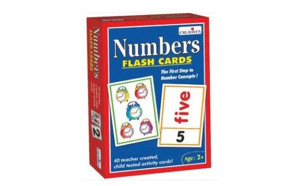 Creative Early Years - Numbers Flash Cards