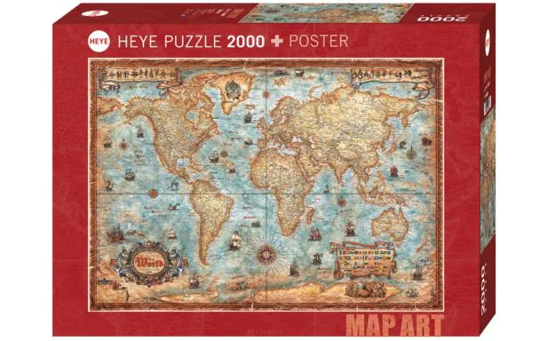 Heye Puzzles - 2000 Pc - The World