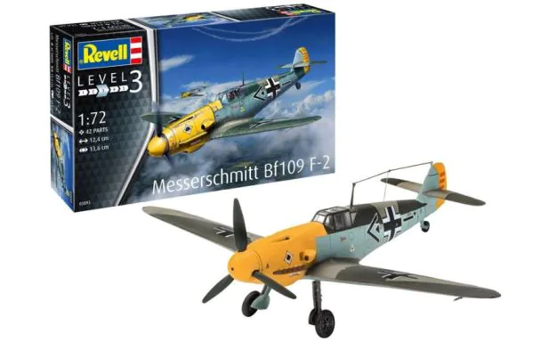 Revell Model Set 1:72 - Messerschmitt Bf109 F-2