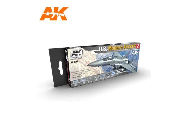 AK Interactive Set - US Modern Aircraft 2
