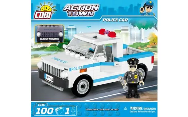 Cobi - Action Town - Police Car (100 Pcs)