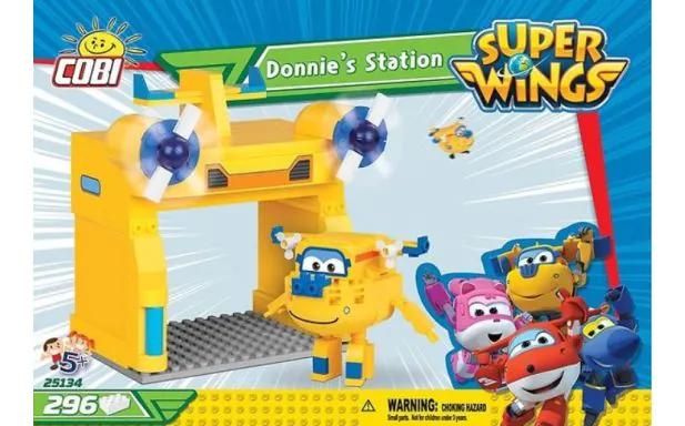 Cobi - Super Wings - Donnie's Station (296 pcs)