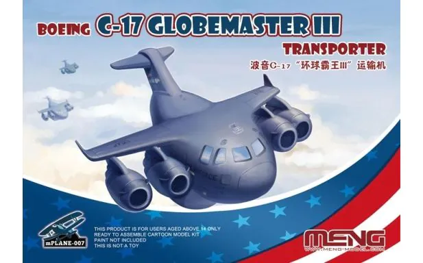 Meng Model Kids - Boeing C-17 Globemaster III Transporter