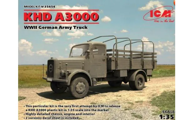 ICM 1:35 - KHD A3000, WWII German Truck