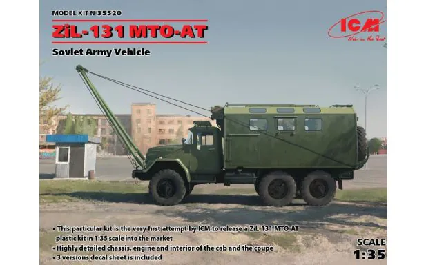 ICM 1:35 - ZiL-131 MTO-AT, Soviet Recovery Truck