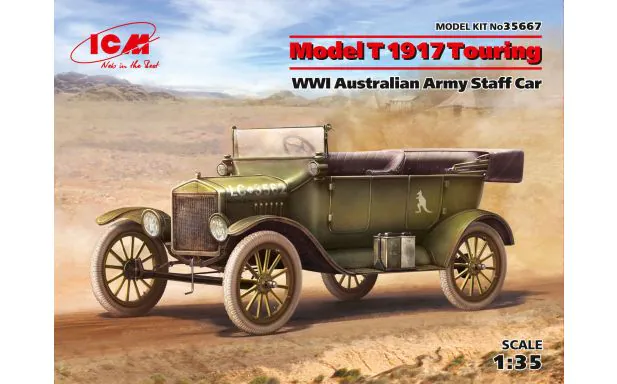 ICM 1:35 - Model T 1917 Touring, Aust. Army Staff Car