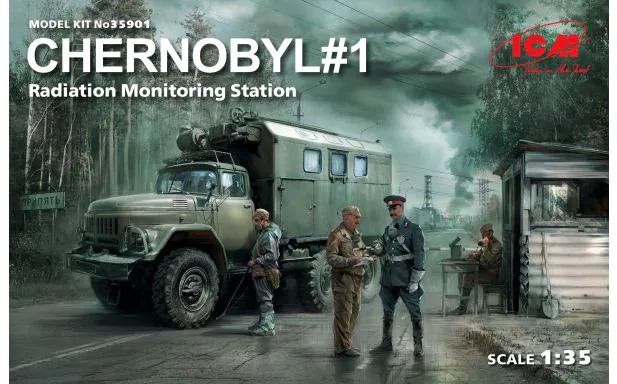 ICM 1:35 - Chernobyl#1 Radiation Monitoring Station