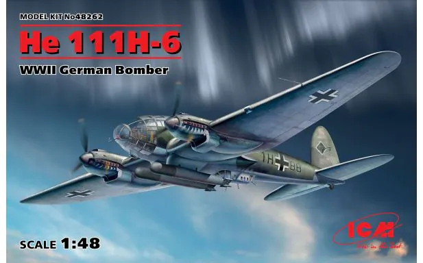 ICM 1:48 - He 111H-6, WWII German Bomber