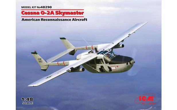 ICM 1:48 - Cessna O-2A Skymaster (recon.)