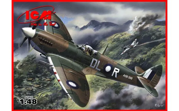 ICM 1:48 - Spitfire Mk.VIII, WWII British Fighter