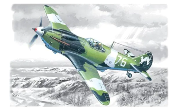 ICM 1:48 - LaGG-3 series 1-4, WWII Soviet Fighter