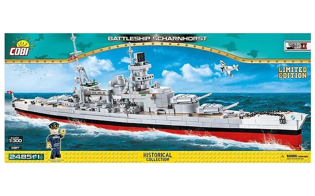 Cobi - Small Army - Battleship Scharnhorst Ltd Edition