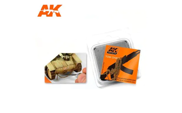 AK Interactive - Rusty Tow Chain Small