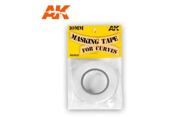 AK Interactive - Masking Tape for Curves 10mm