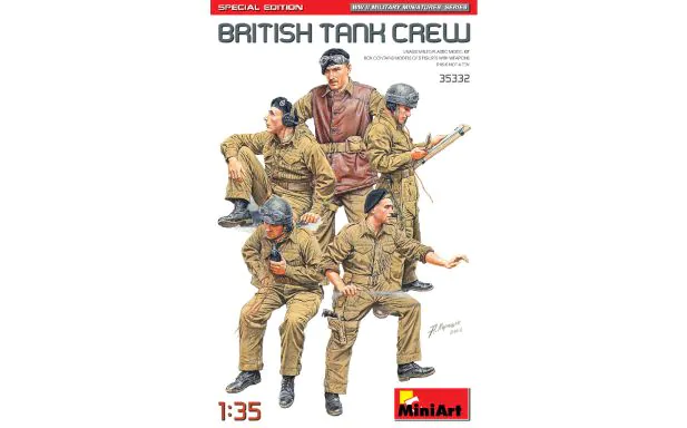 Miniart 1:35 - British Tank Crew - Special Edition