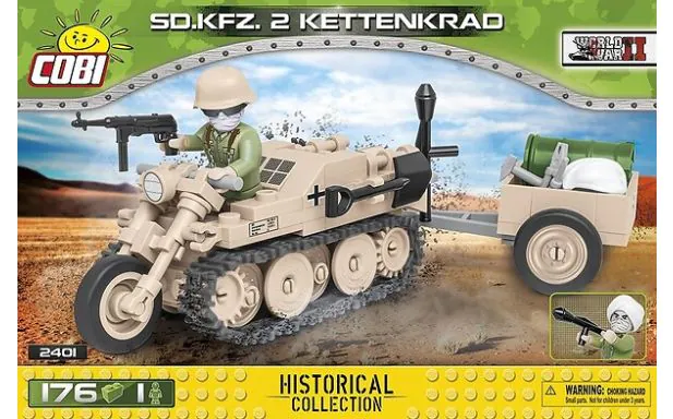 Cobi - Historical Collection - S.D.KFZ 2 KETTENKRAD HK-1