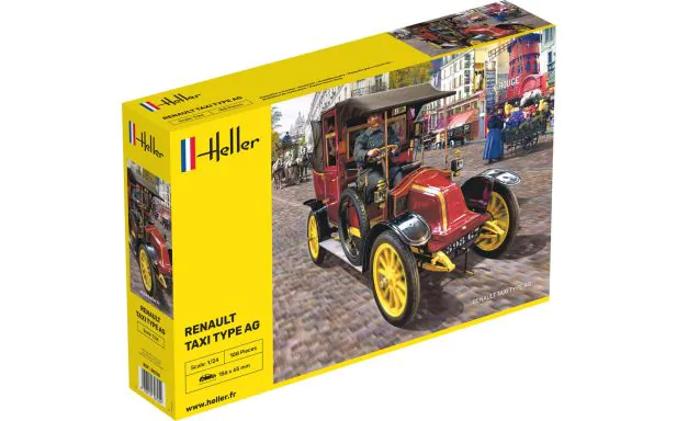 Heller 1:24 - Renault Taxi Type AG