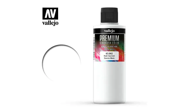 AV Vallejo Premium Color - 200ml -  Matt Varnish