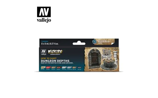 AV Vallejo Wizkids Set - Dungeon Depths