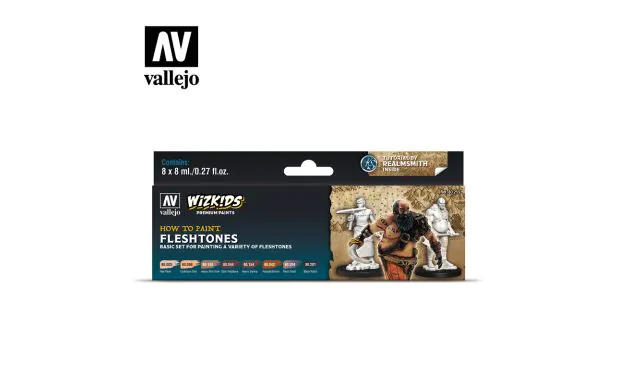 AV Vallejo Wizkids Set - Fleshtones