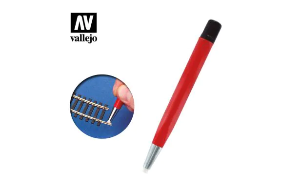 AV Vallejo Tools - 4mm Glass Fiber Brush