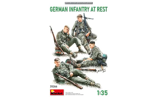 Miniart 1:35 - German Infantry at Rest