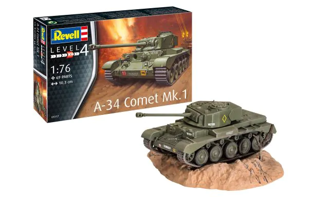 Revell Kit 1:76 - A-34 Comet Mk.1