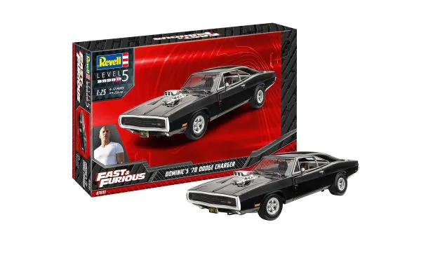 Revell 1:24 - Fast & Furious - Dominics 1970 Dodge Charger