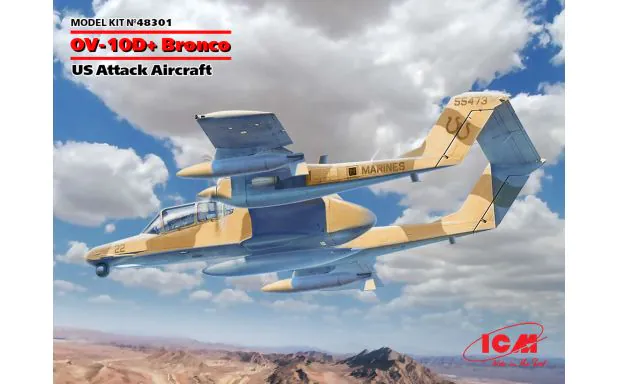 ICM 1:48 - OV-10D+ Bronco US Attack Aircraft