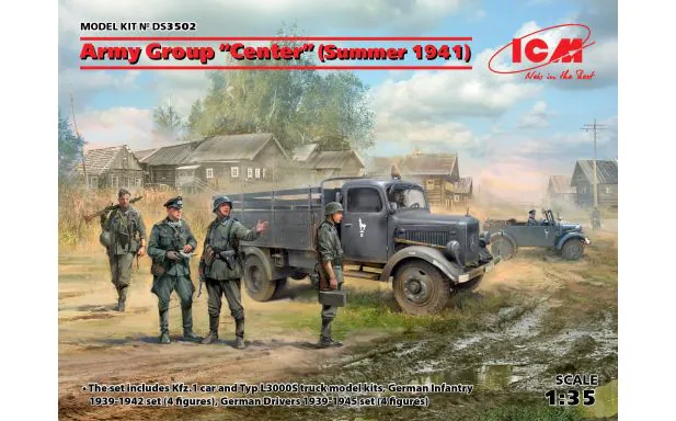 ICM Diorama 1:35 -Army Group 'Center' 1941 w/figures
