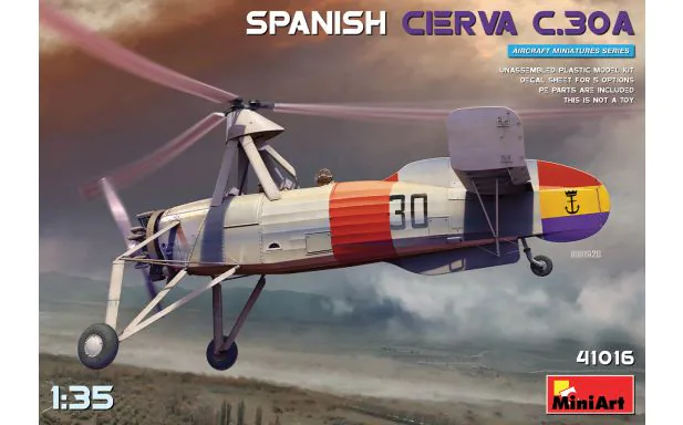 Miniart 1:35 - Spanish Cierva C.30A